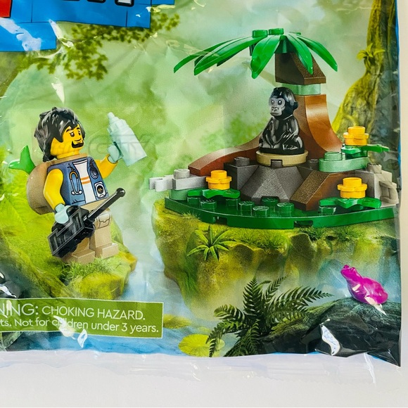 Lego City | Baby Gorilla Encounter NWT Set 30665 34 Pieces - Picture 3 of 5